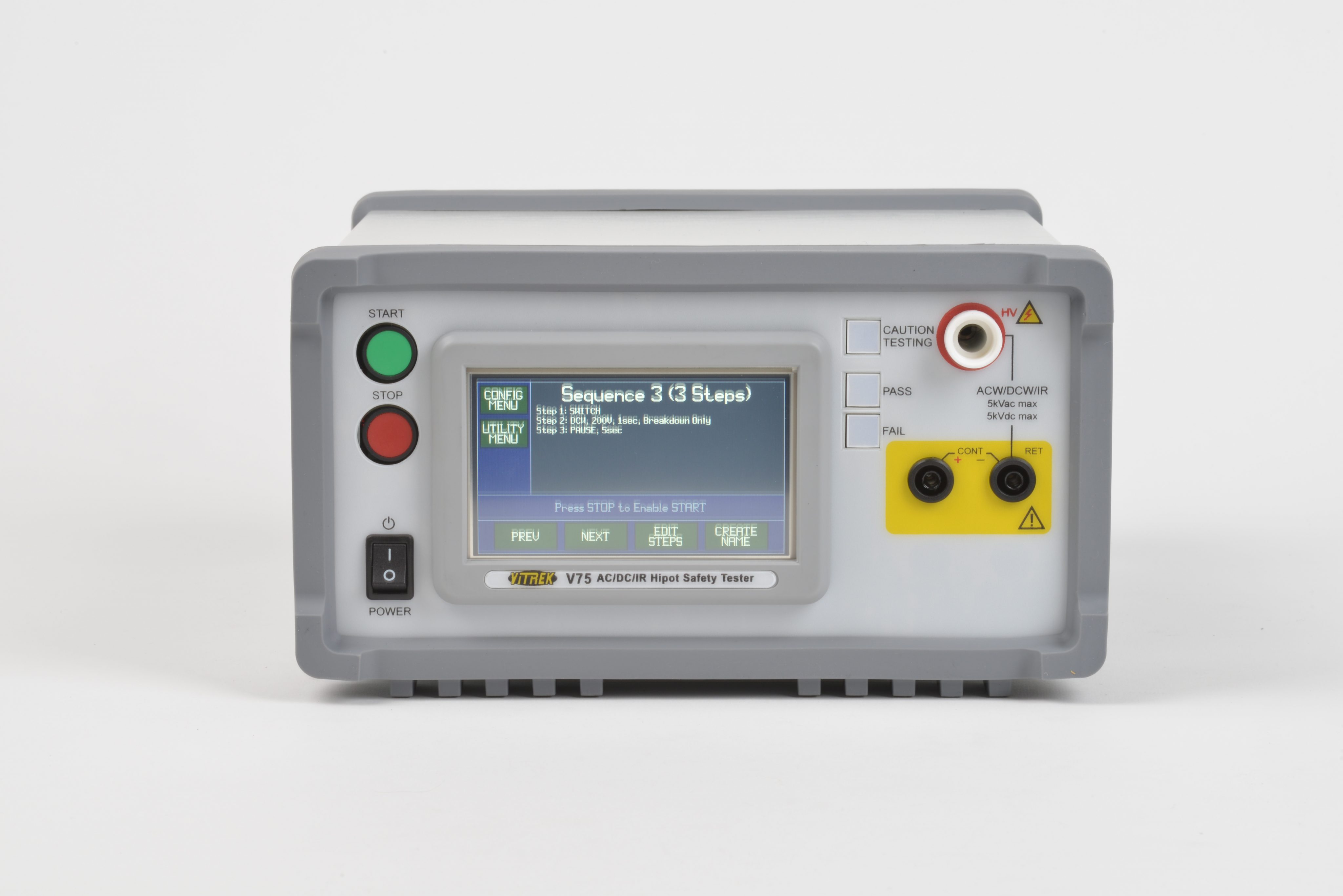 Vitrek AVPD-74 Daily Hipot and GB Performance Verification Device for V7X Series